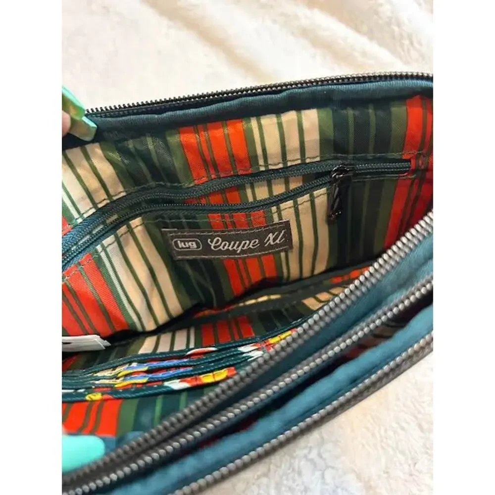 Lug Coupe  Convertible Crossbody Bag Purse - Retro Ornaments